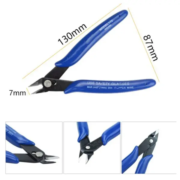 Universal Pliers Multi-Functional Tools Electrical Wire Cable Cutters Cutting Side Snips Flush Stainless Steel Nipper Hand Tools - Image 3