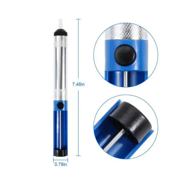 Aluminum Metal Desoldering Pump Suction Tin Gun Soldering Sucker Pen Removal Vacuum Soldering Iron Desolder Hand Welding Tools - Image 3