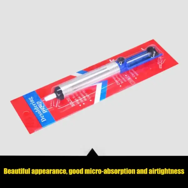 Aluminum Metal Desoldering Pump Suction Tin Gun Soldering Sucker Pen Removal Vacuum Soldering Iron Desolder Hand Welding Tools - Image 5