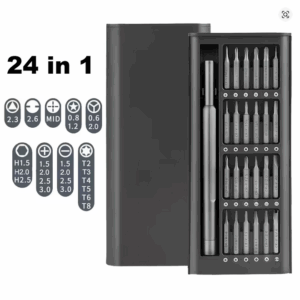 Nano Essentials Precision Repair Kit – 3pc Screwdriver, Pry Tool & Tweezer Set
