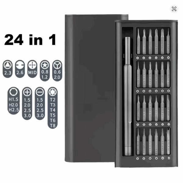 Nano Essentials Precision Repair Kit – 3pc Screwdriver, Pry Tool & Tweezer Set