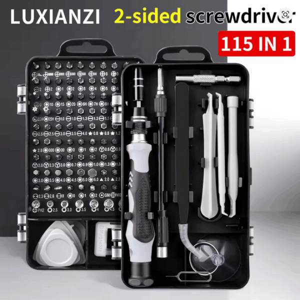 NanoLab Pro Repair Kit – LUXIANZI Screwdriver, Ceramic Tweezer & UV Curing Lamp - Image 2