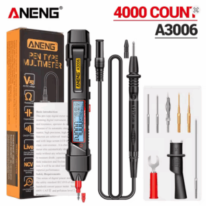 ANENG A3006 Pen Multimeter True RMS AC/DC Voltage Current Tester 4000 Counts