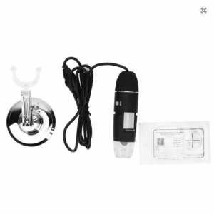 Digital Handheld Microscope 1600X USB HD Camera with Stand LED Light Magnifier