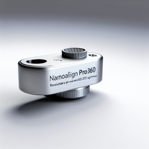 Photo of the NanoAlign Pro360 device displayed against a neutral background.