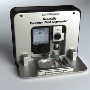 NanoCalib Precision Field Alignometer placed on a neutral background