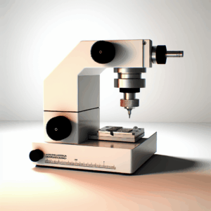 NanoCalib Precision Alignment Microscope on a neutral background