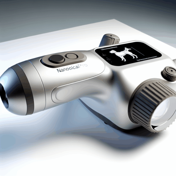 NanoCal Pro Ultrasonic Alignment Microscope on a neutral background